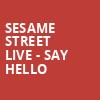 Sesame Street Live Say Hello, Broome County Forum, Binghamton